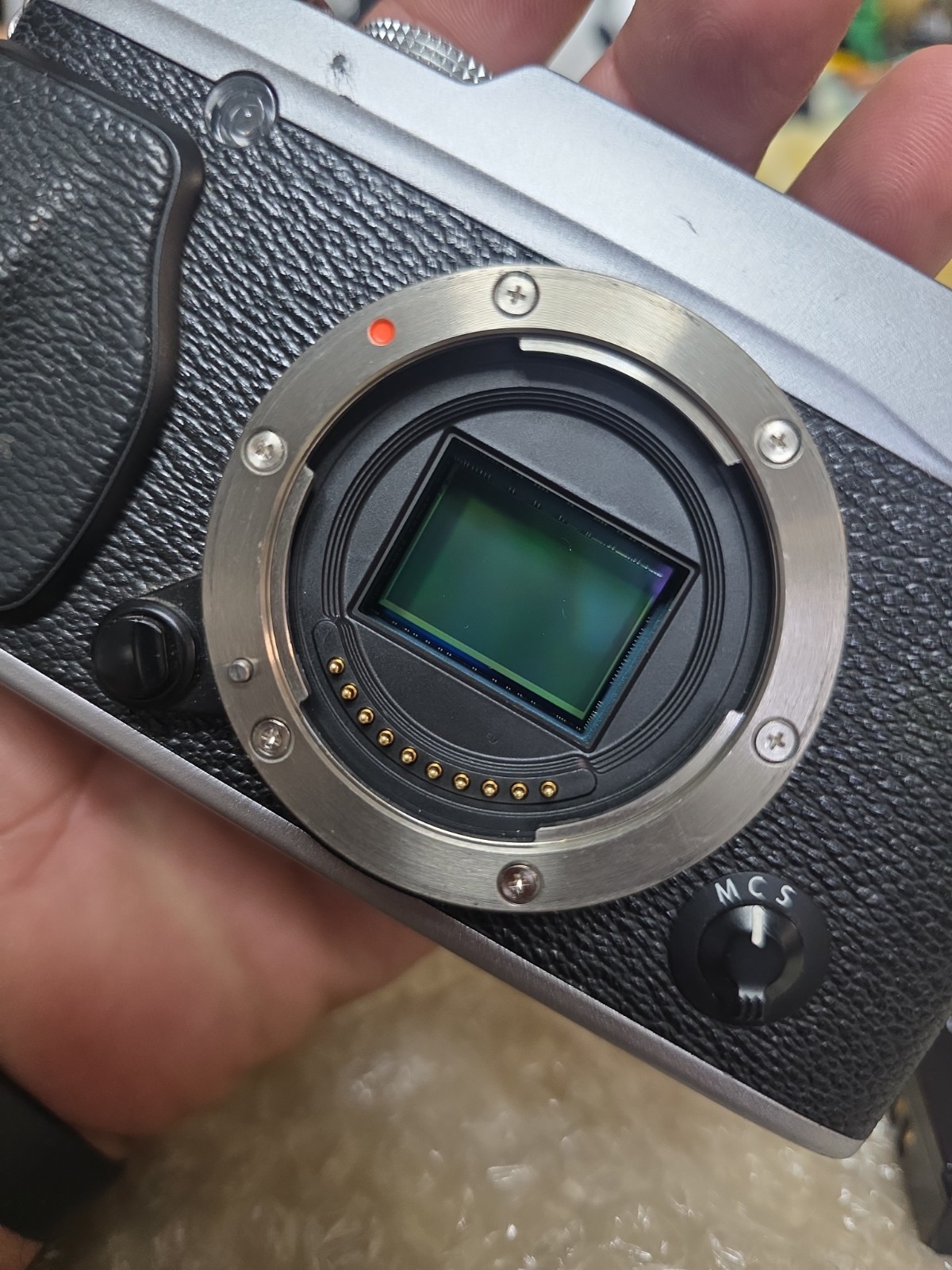 Fujifilm Fuji X Series X-E1 16.3MP Mirrorless Digital Camera (Body) W/ Battery