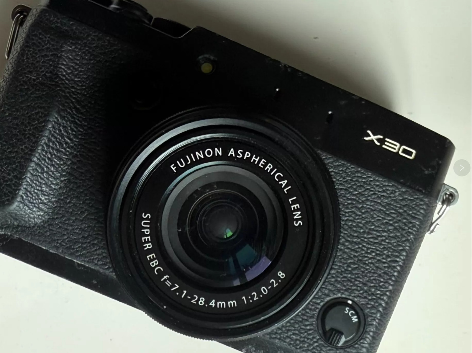 Fujifilm FinePix X30 12MP 4x Optical Zoom F2 0-2 8 Large Sensor WiFi EVF Black