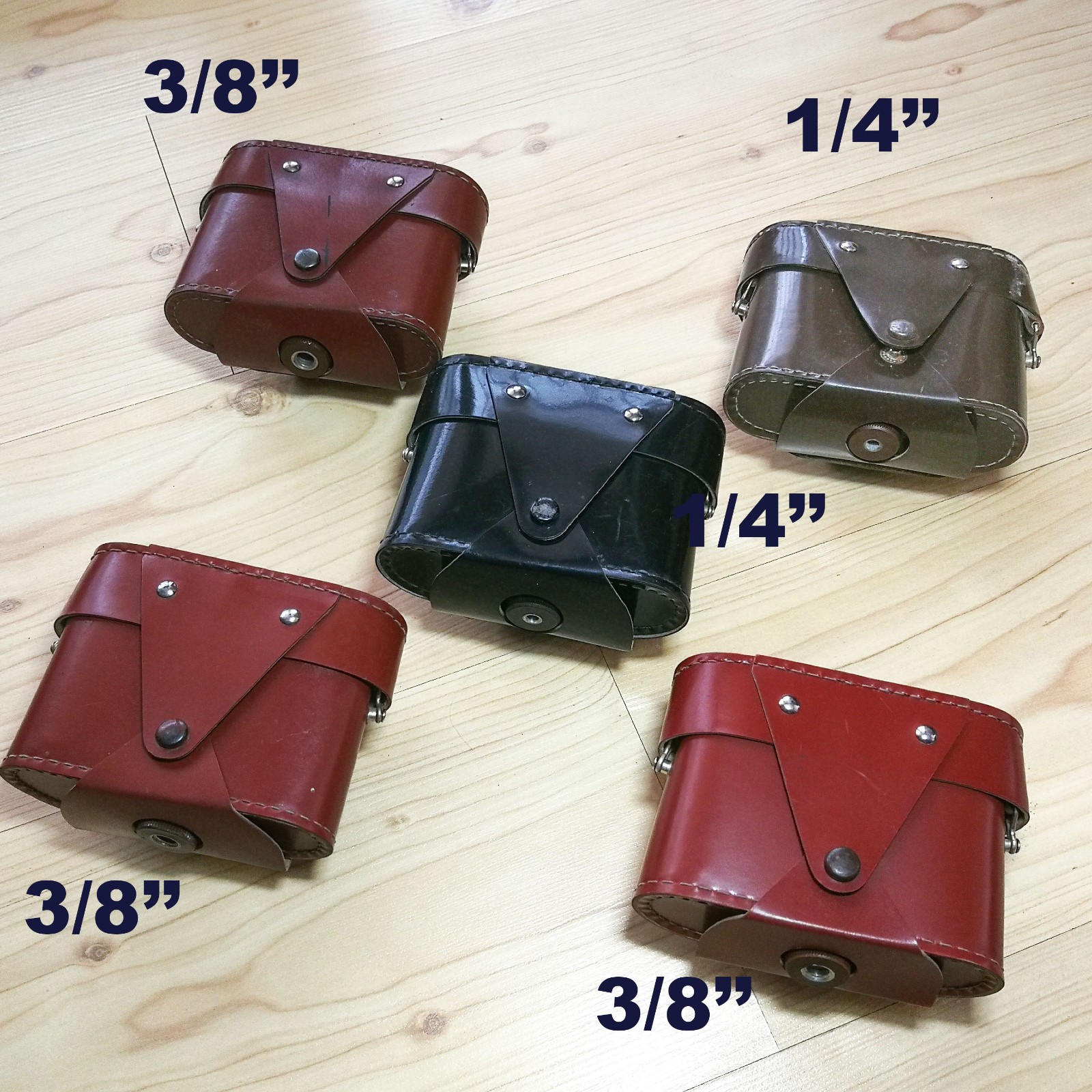 Smena Film Camera leather Case,tripod thread 1/4” or 3/8”