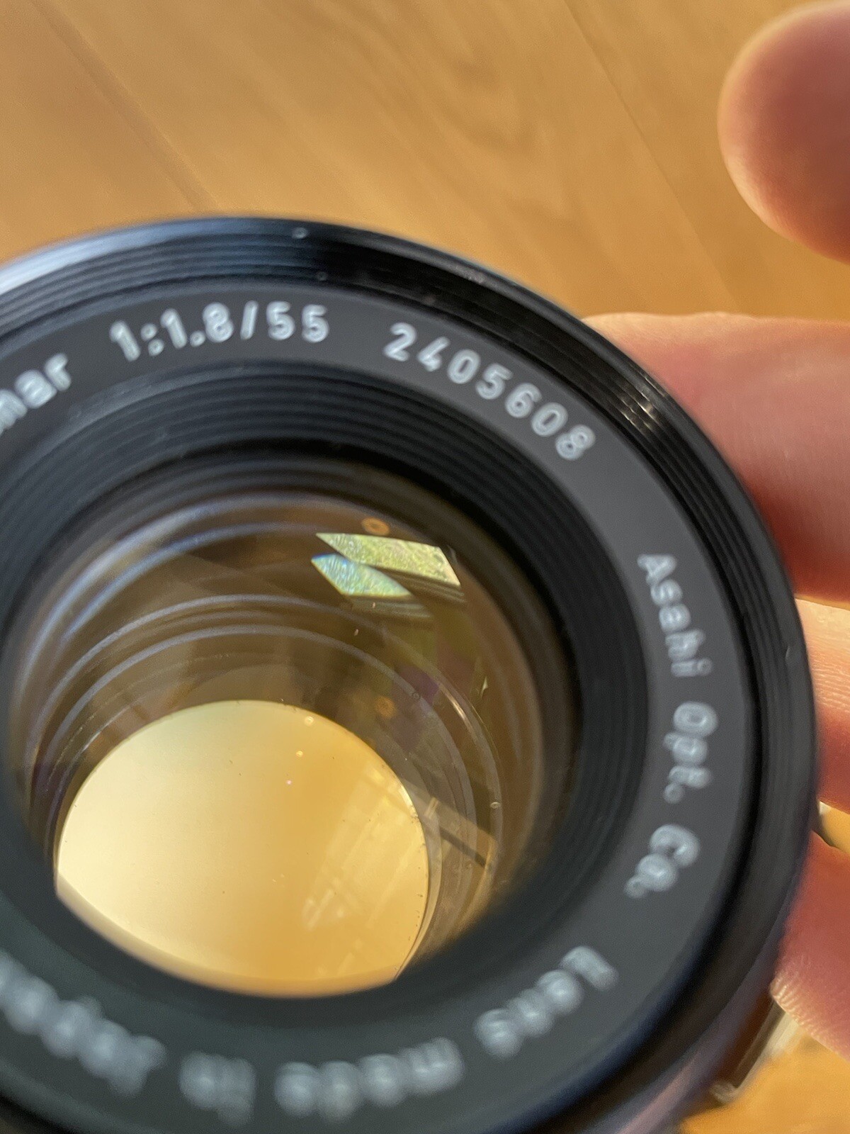 *Black Custom : Near Mint ++* Pentax S2 Late Mod Camera Super Takumar 55mm F/1.8
