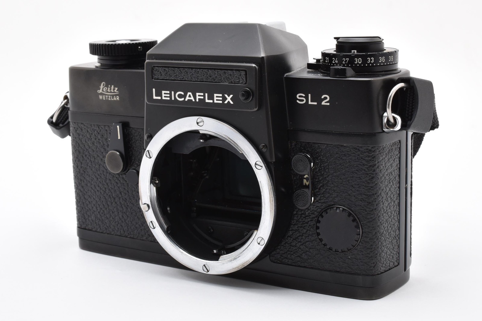 [Near MINT w/ Case] Leica Leicaflex SL2 SLR 35mm Film Black Camera Body JAPAN
