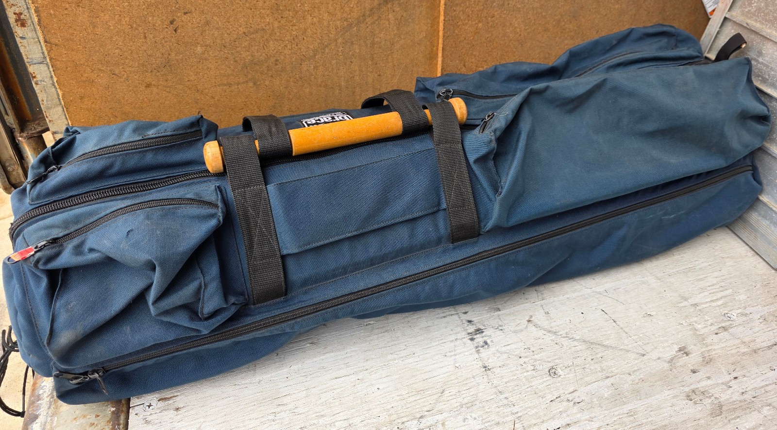 Porta-Brace Blue Padded Carry/Shoulder Bag – 1000D Cordura for Tripods