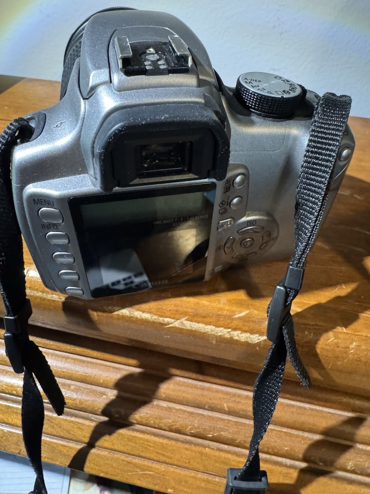 Canon EOS Rebel DSLR 6.3MP w/ 28-90mm Lens, 3x Zoom, USB, Silver