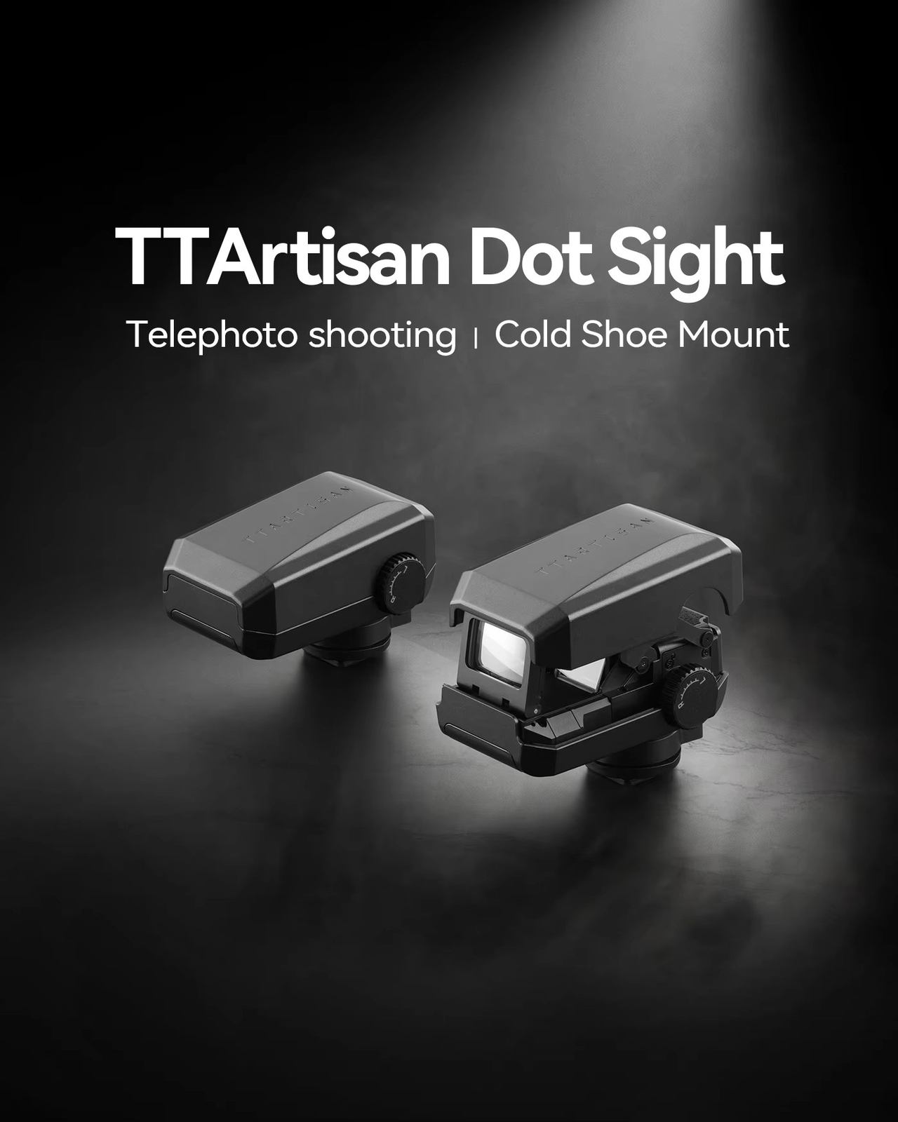 TTArtisan Camera Dot Sight With Cold Shoe Mount for Telephoto Photography Assist
