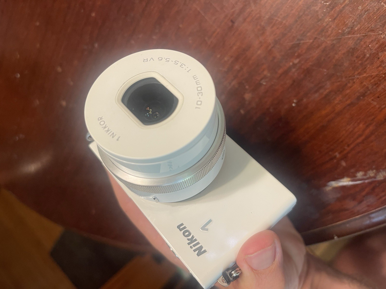 Nikon 1 J4 18.4MP Digital Camera W/ NIKKOR 10-30 PD Zoom Lens White