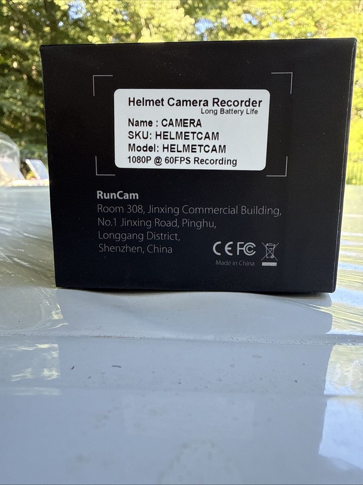 RunCam Helmet Camera 1920×1080 60fps Built-in Wifi – EXCELLENT