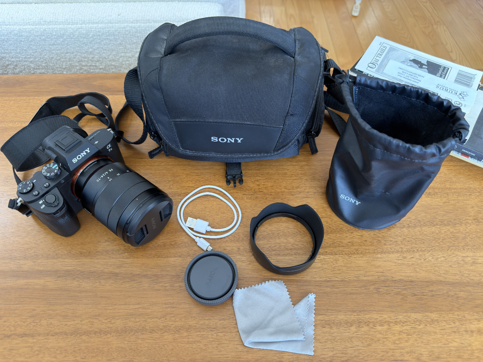 Sony Alpha a7 II ILCE-7M2 24MP Full-Frame Mirrorless + FE 24-70mm f/4 ZA OSS