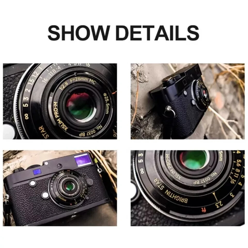 Brightin Star 28mm F2.8 Full Frame Lens+LM To GFX Adapter For Fuji GFX Camera