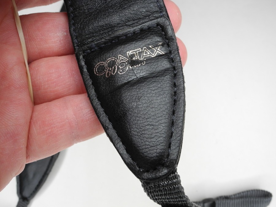 (READ!!!) Contax 60 Years Gray Camera Neck Strap Included w/ S2 60 Years Edition