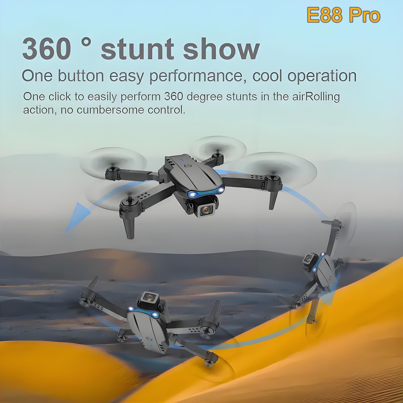Mini Drone Quadcopter 2026 5G 4K GPS HD Dual Camera WiFi FPV Foldable RC