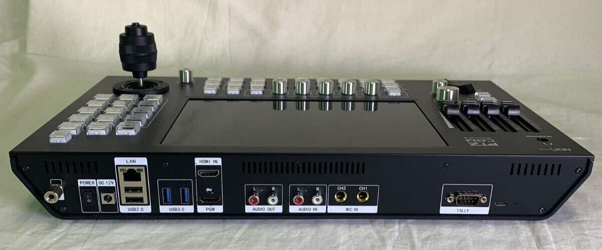 PTZCAM Switch N8 – 8 Channel NDI Switcher and PTZ Controller w/RTMP Streaming