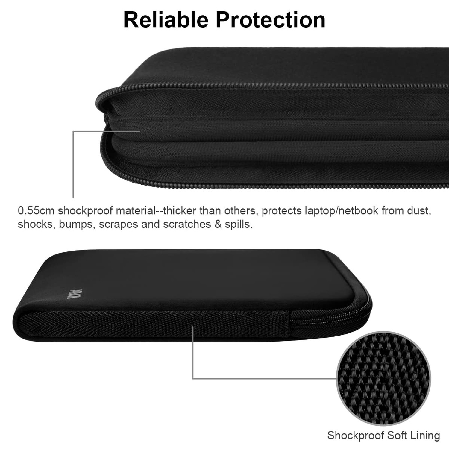 Arvok 17-17.3 Inch Laptop Sleeve Multi-Color & Size Choices Case/Water-Resist…