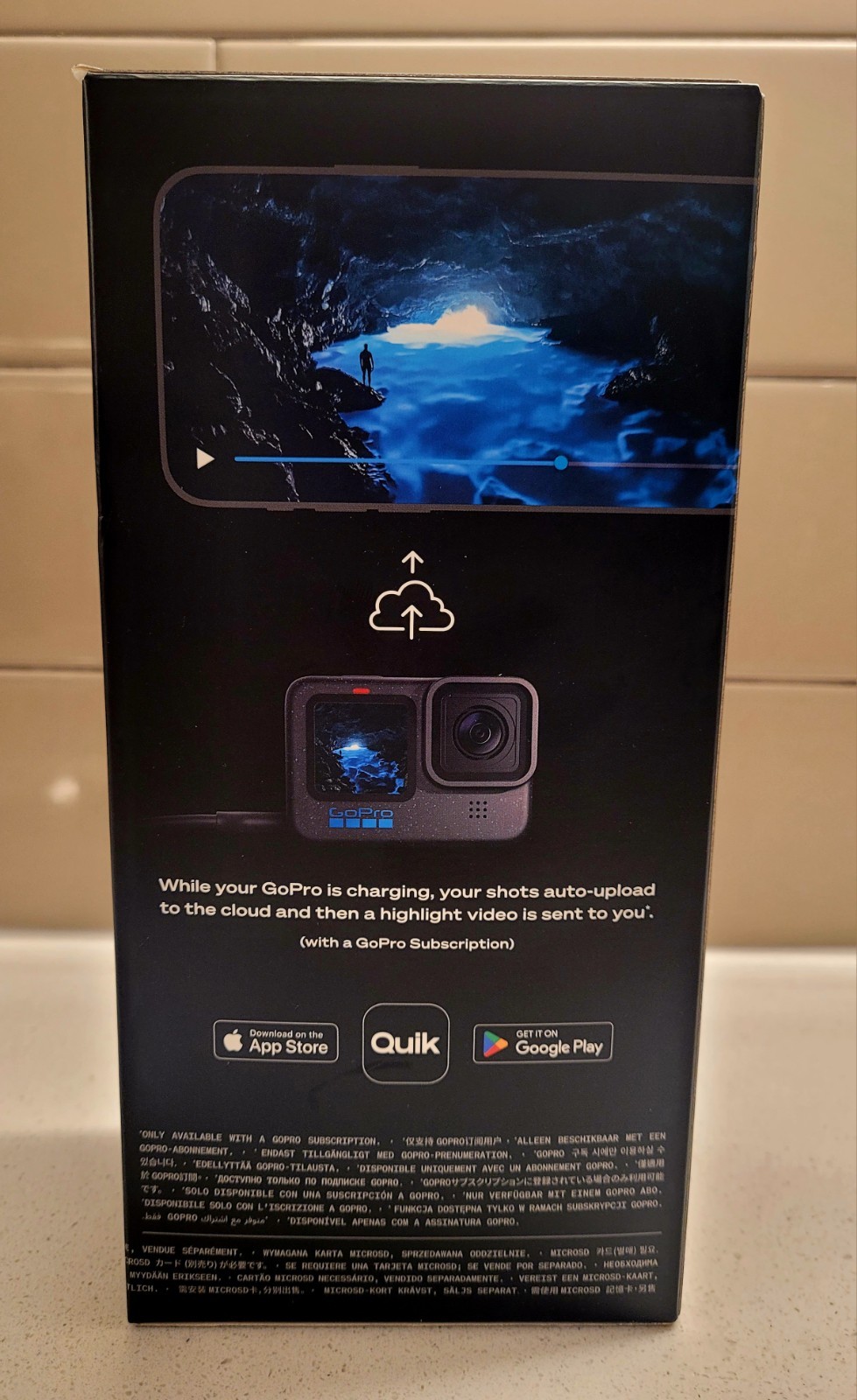 New GoPro 12 Black Voice Control Waterproof Action Camera