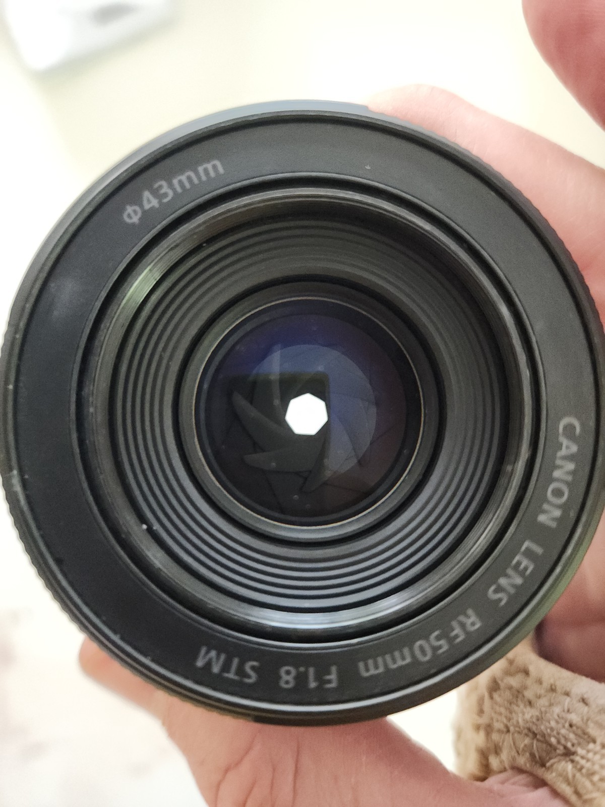 Canon RF 50mm f/1.8 STM Autofocus Lens for Canon RF Mount, 43mm Filter