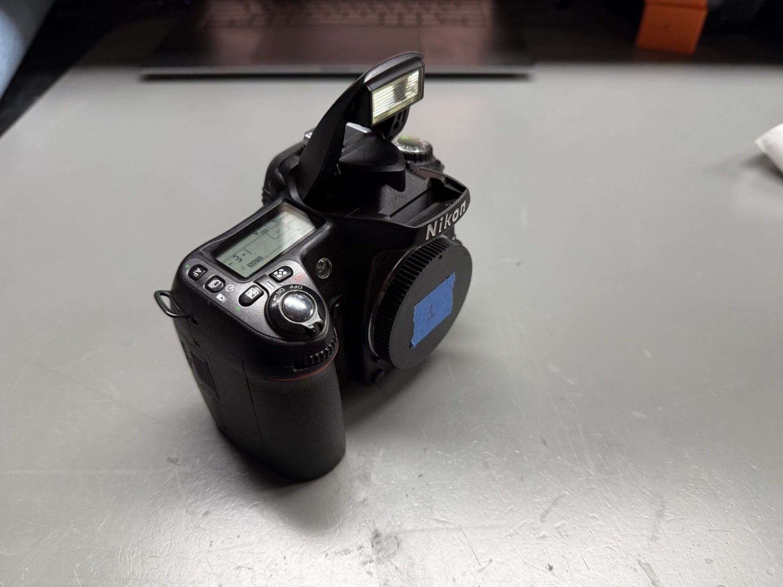 Nikon D80 10.2MP CCD Digital SLR DSLR w/ Battery Charger 16GB SD Card Repaired