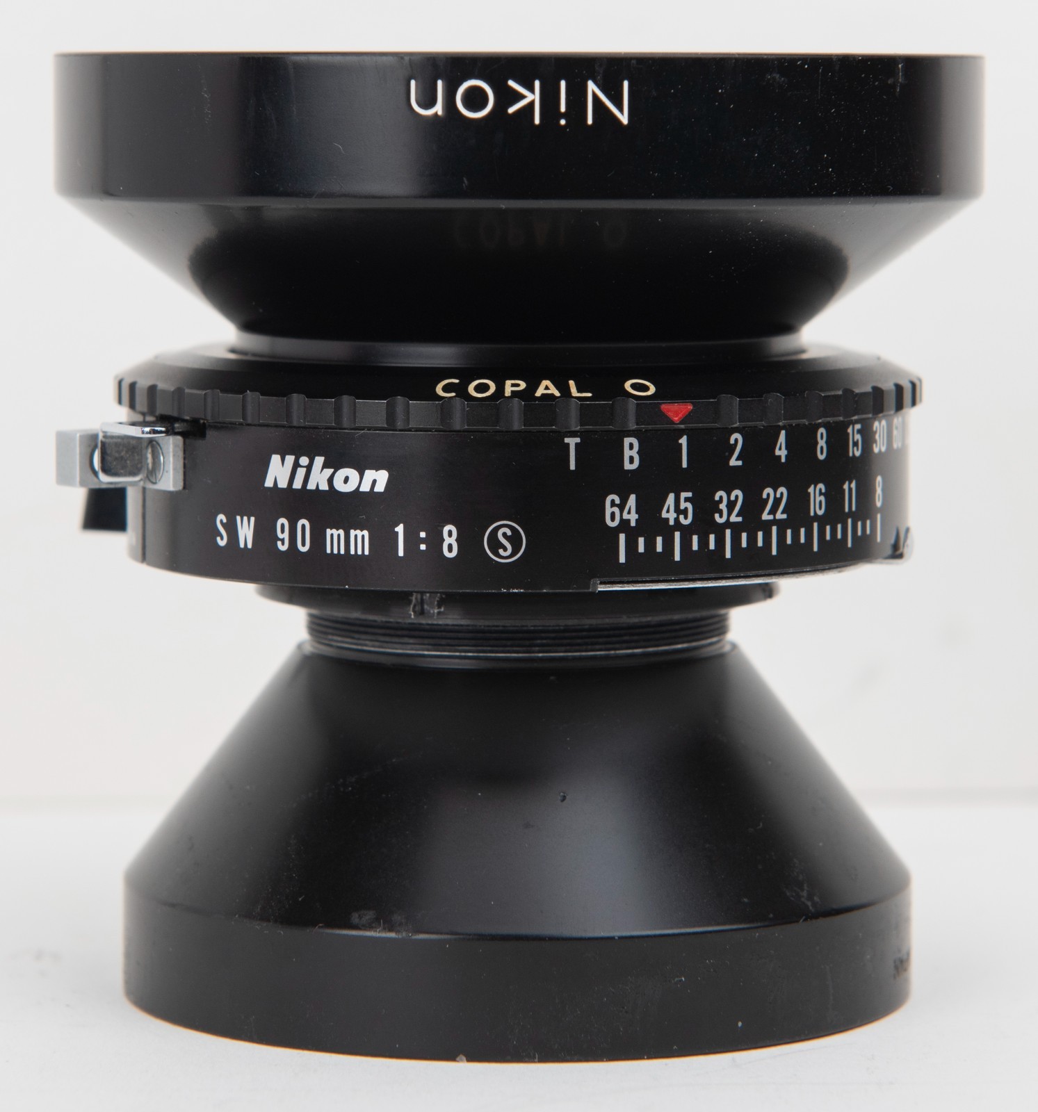 Nikkor-SW 90mm F/8 Nikon Wide Angle Lens Large Format Lens Copal 0 Shutter Used