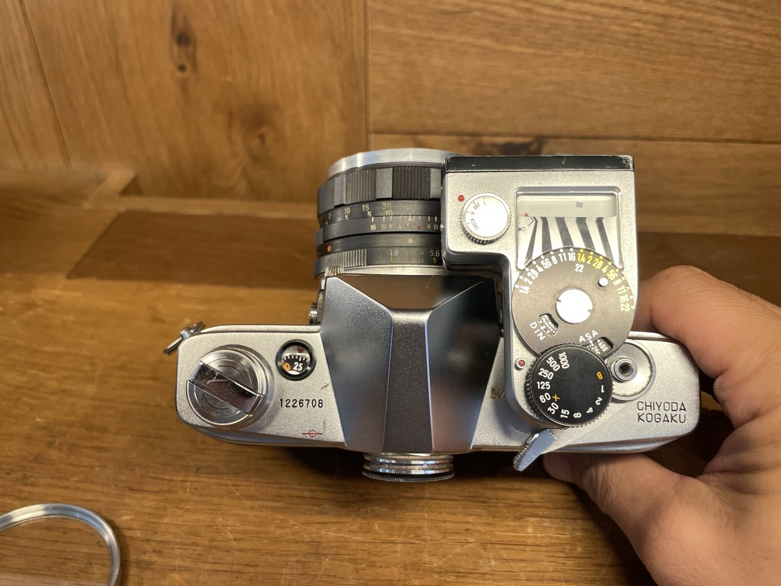 *Rare Early Model : Near Mint* Minolta SR-3 Film Camera Auto Rokkor 55mm F/1.8