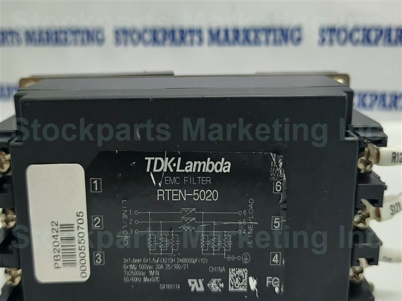 TDK-Lambda RTEN-5020 RTEN5020 EMC Filter 30 Days Warranty Fast Shipping!!!