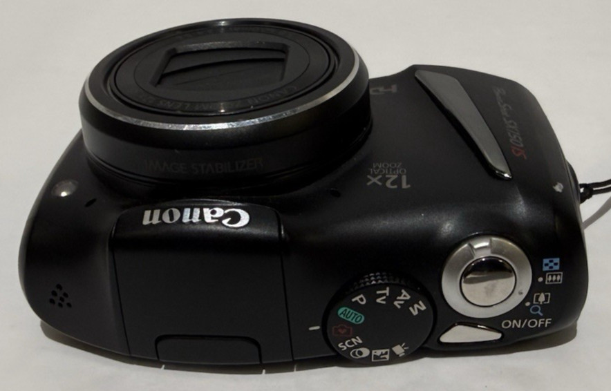 Canon PowerShot SX150 IS 14.1MP Digital Camera – Black