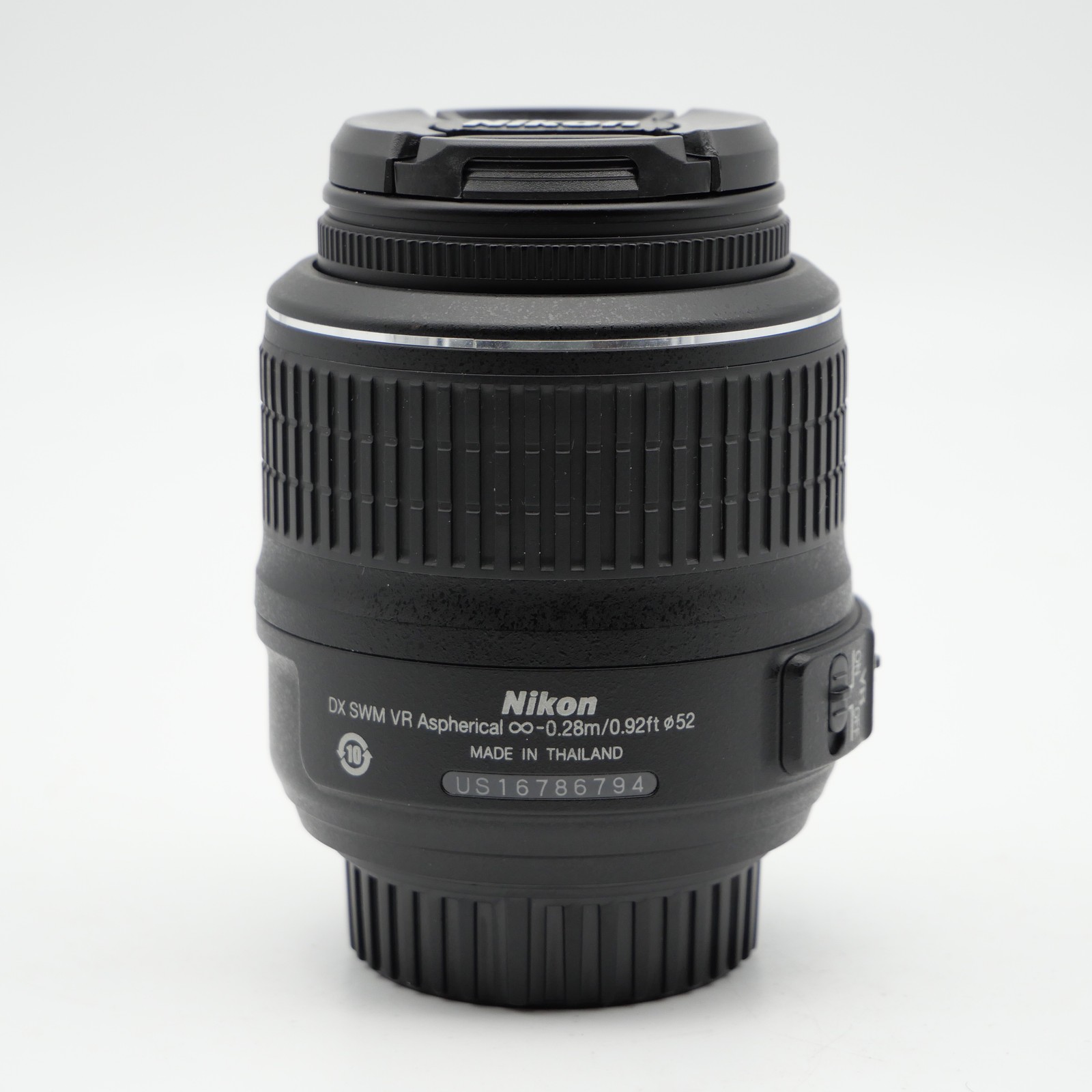 (Manual Only) Nikon AF-S DX NIKKOR 18-55mm f/3.5-5.6G VR Lens #926