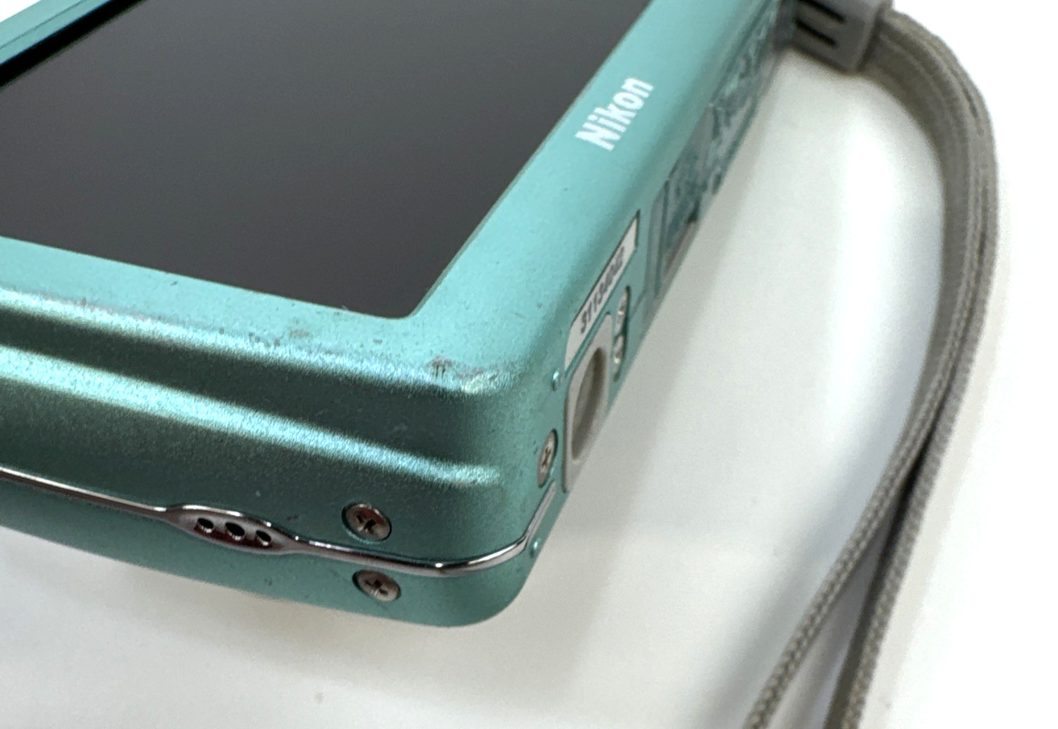 Nikon Coolpix S220 10.0MP Digital Camera Broken Lens Error Parts/Repair