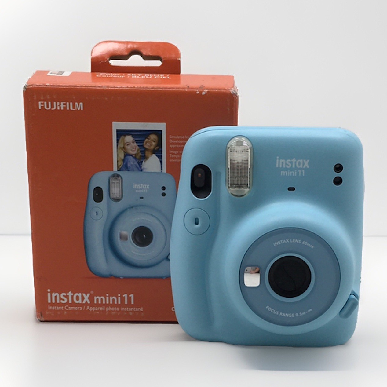 Fujifilm Instax Mini 11 Instant Camera – Sky Blue Open Box