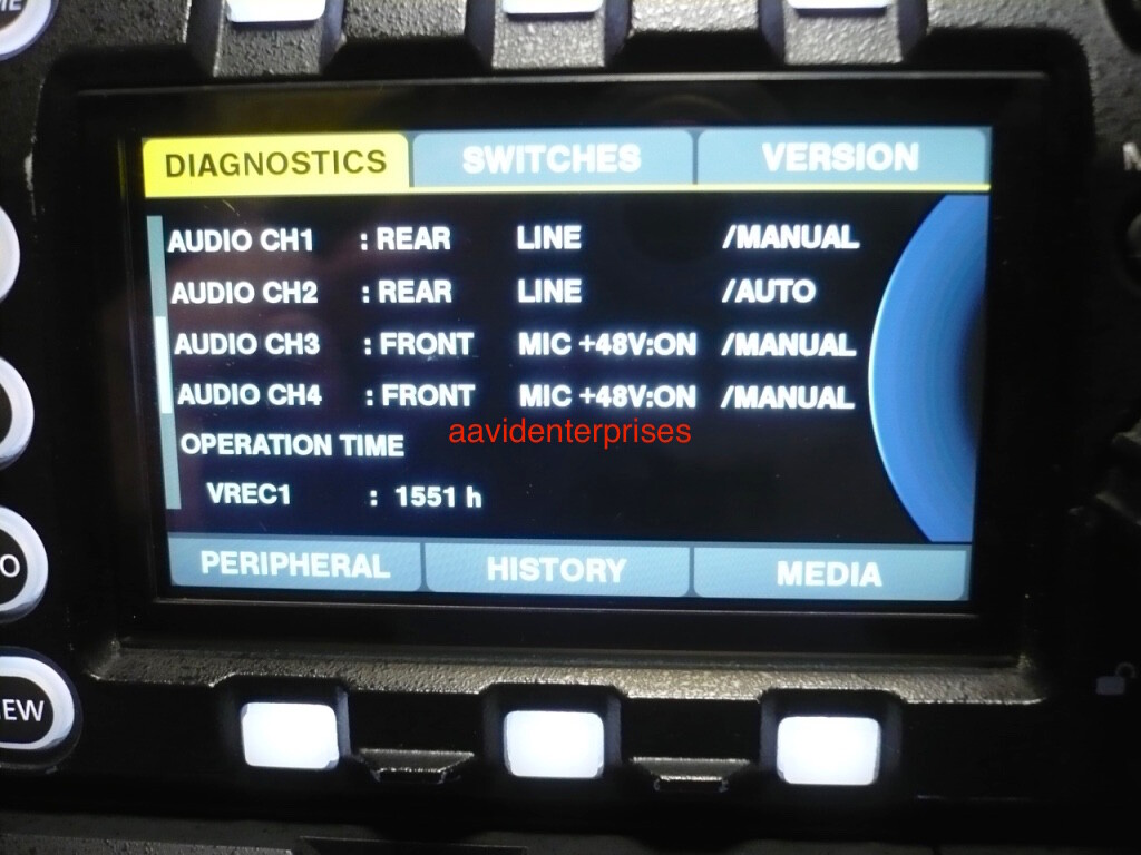 Panasonic AU-V35C1G Varicam 35 4K PL camera with VREC1G, VCVF1G, VSHL1G