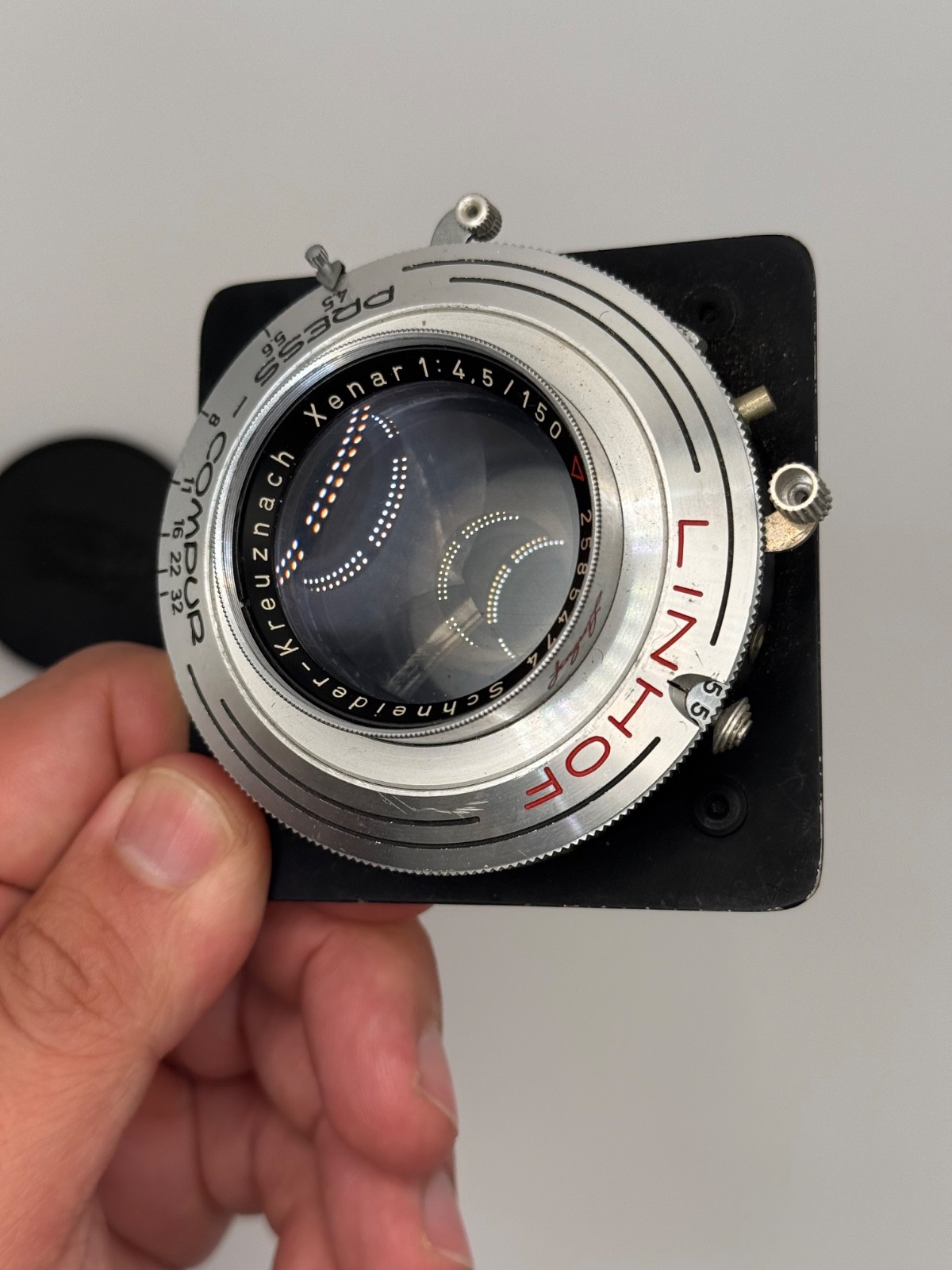 Linhof Schneider 150mm f4.5 Xenar Large Format Lens