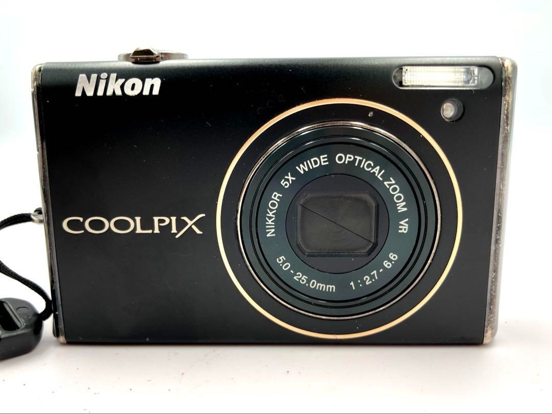 Nikon COOLPIX S640 Black Digital Camera 12.2MP 2.7in TFT Compact Exc+++++