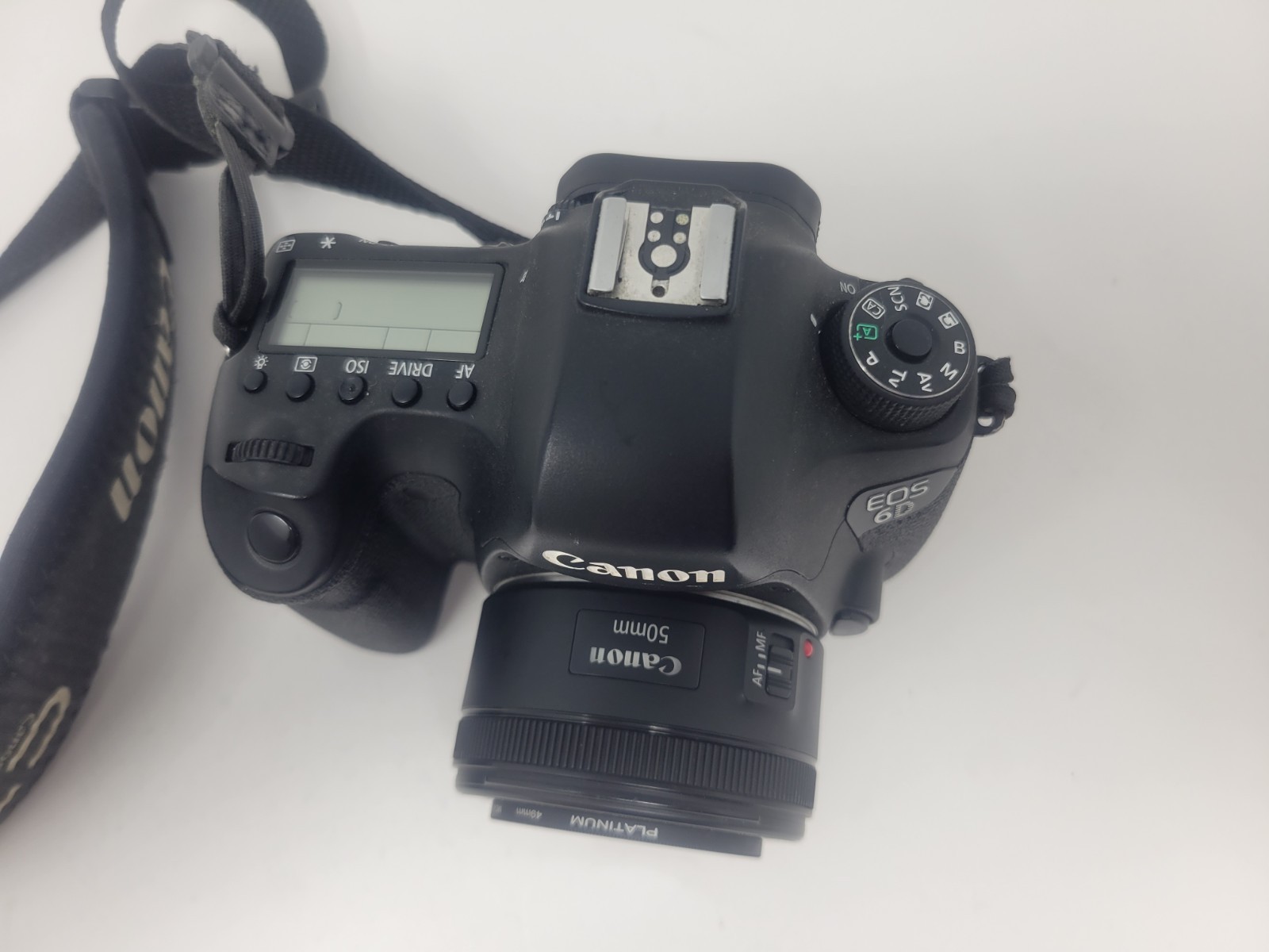 Canon EOS 6D With 50mm Lens, Batteries & Charger