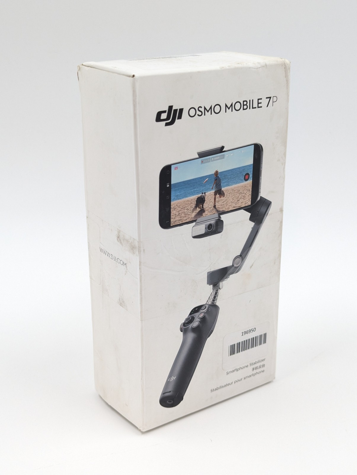 DJI Osmo Mobile 7P Smartphone 3-Axis Gimbal Stabilizer (CP.OS.00000401.02) Gray