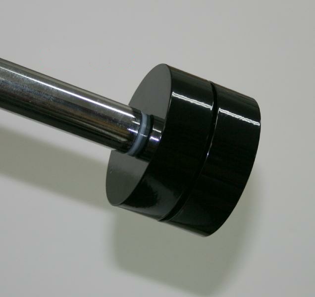 Two One Pound End Counterweights for GEM Counterweight Shafts – M8 Threads