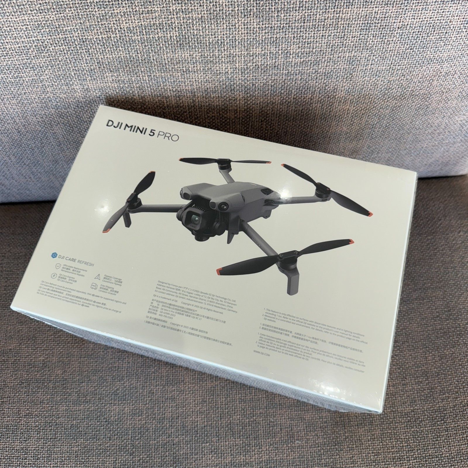 DJI Mini 5 Pro Fly More Combo Plus + RC2 Controller 3 Batteries 4K Drone