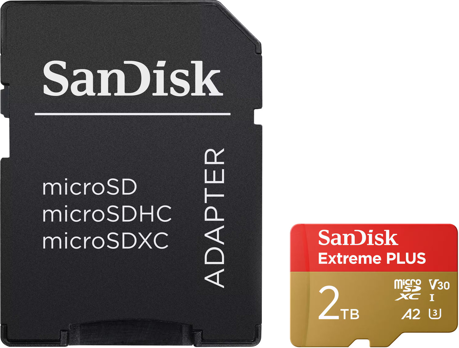 SanDisk – Extreme PLUS 2TB microSDXC UHS-I Memory Card