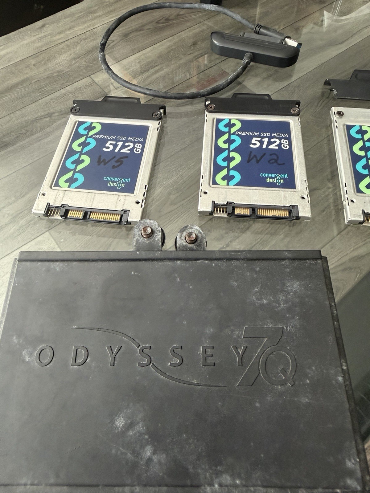 Convergent Design Odyssey7Q 4K Video Recorder Monitor RAW LICENSE CD SSD 512GB 3