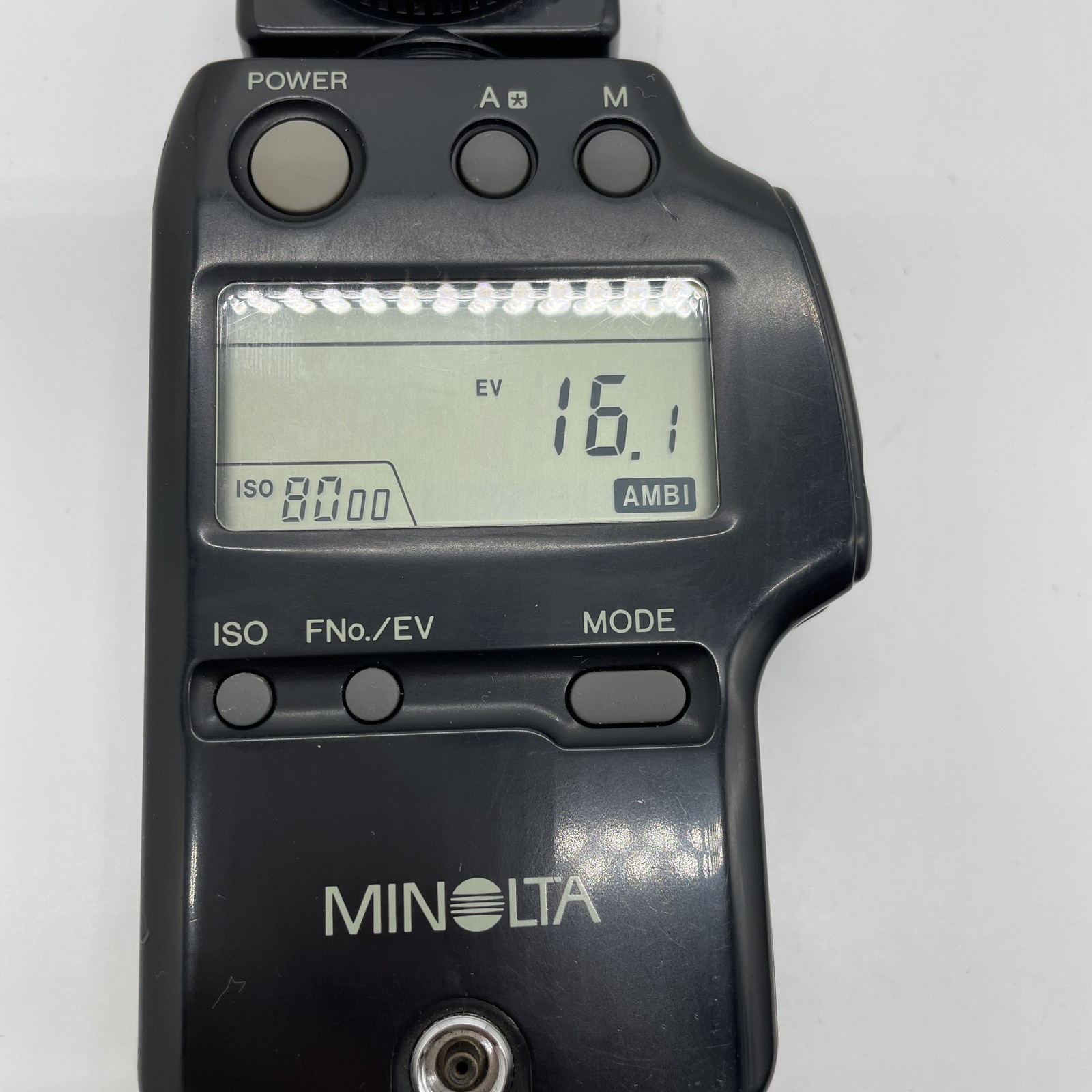 Minolta Auto Meter IVF Flash Incident Light Exposure Meter for Film Photography