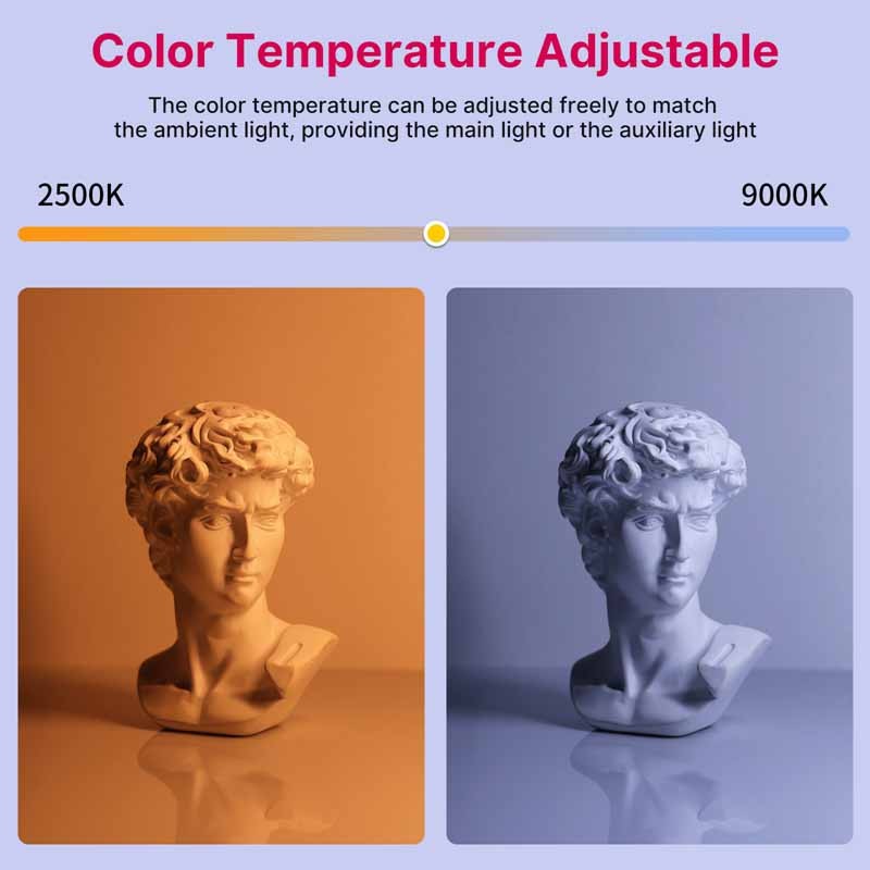 Ulanzi VL119RGB Tube Led Video Light Handheld 2500K-9000K Mini Photography Light