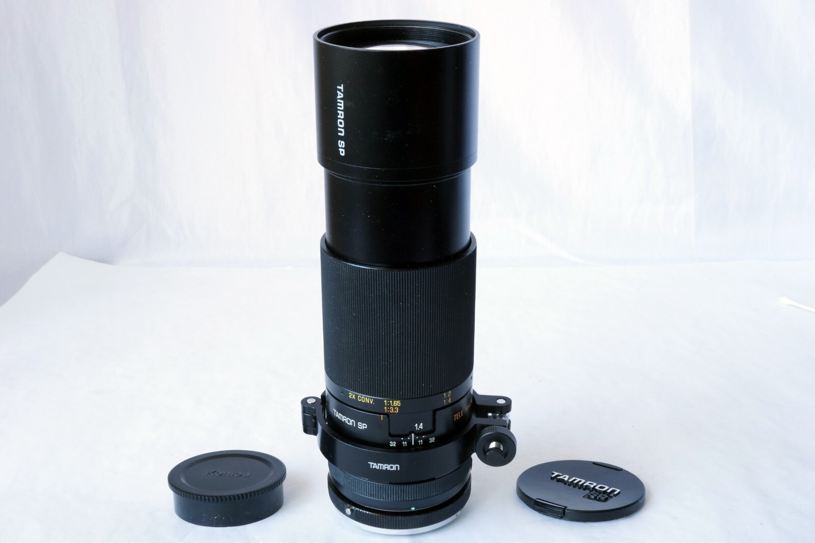 TAMRON-SP Model 54B 300mm F5.6 TELE MACRO LENS w/ ADAPTALL for Konica AR Mount
