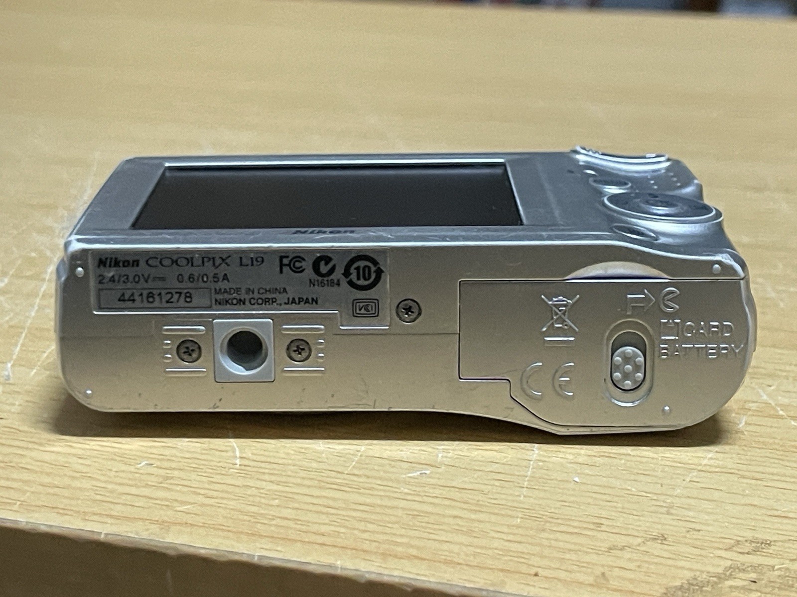 Nikon Coolpix L19 100% Working Compact Digital Camera