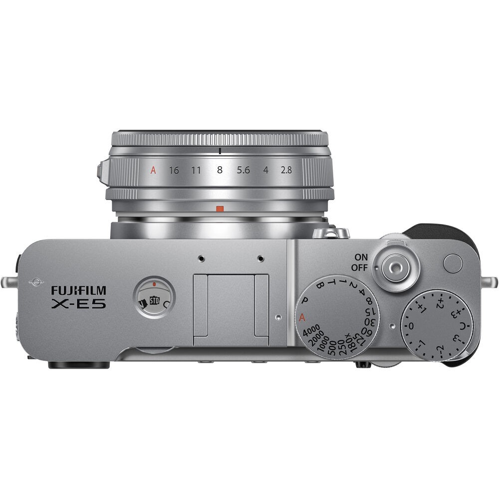 FUJIFILM X-E5 Mirrorless Camera with XF 23mm f/2.8 Lens (Silver) 16949961