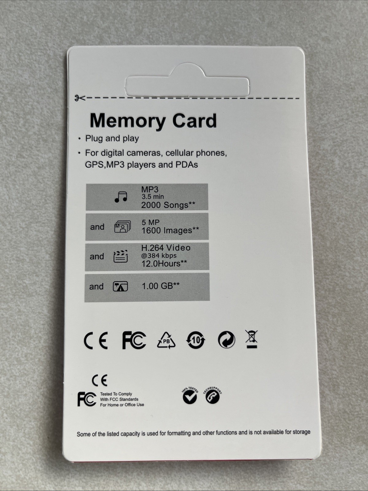 64GB SDHC Memory Card with Adapter for High Speed New Sealed Pics
