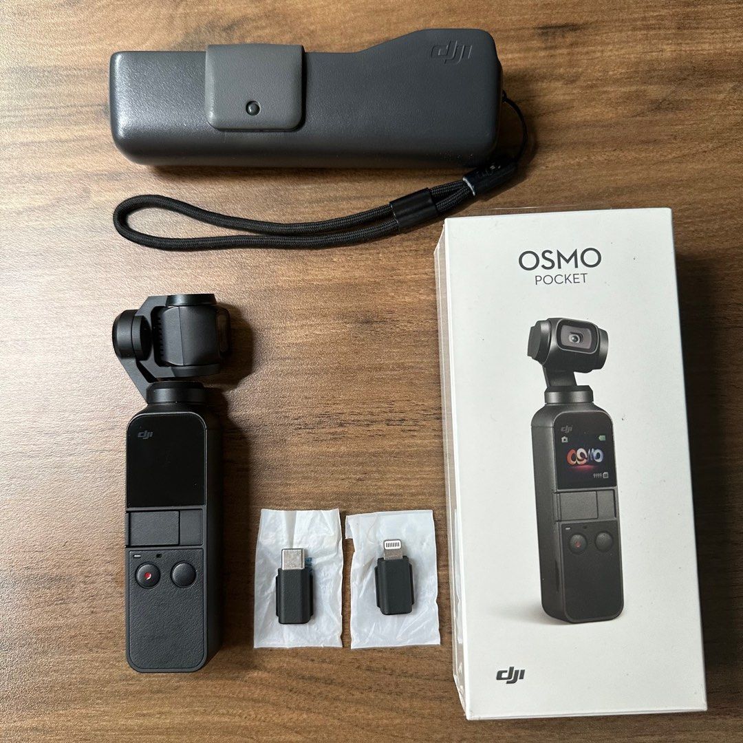 DJI Osmo Pocket Handheld 4K 3-Axis Stabilizer Camera In Retail Box 99%NEW