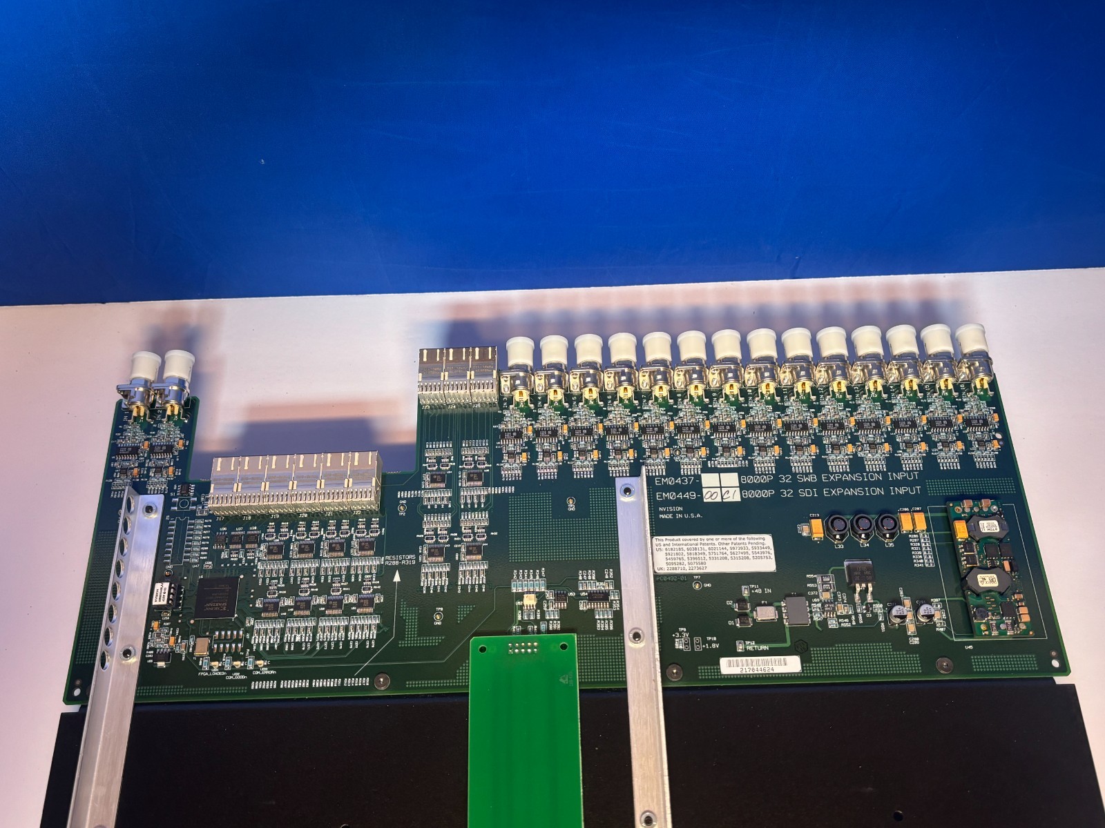 Nvision Axon 8000 Plus SDI Expansion Input boards EM0449-00-C1