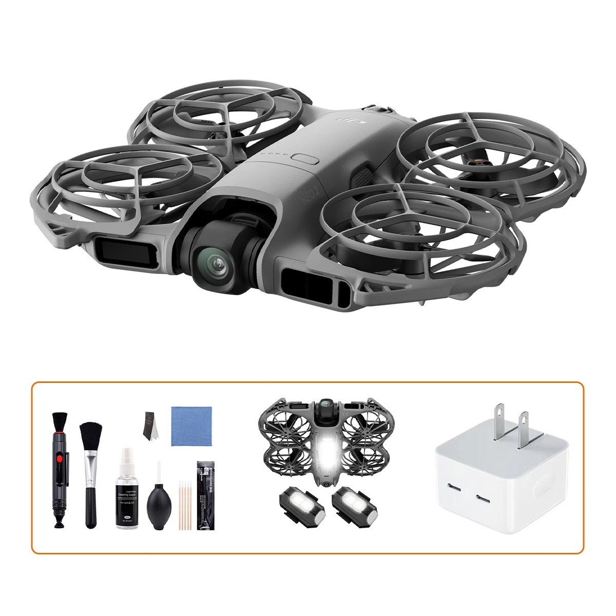 DJI Neo 2 (Drone Only)/DJI Neo 2 Fly More Combo (3 Battery) Bundle Accessories