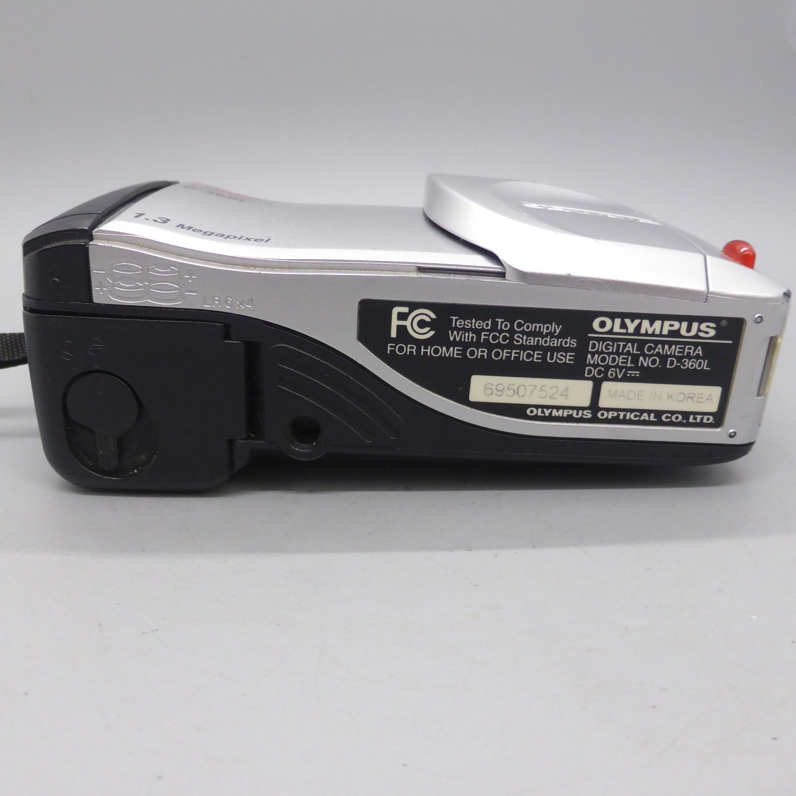 Olympus Digital Camera Camedia D-360L 1.3MP Silver Tested
