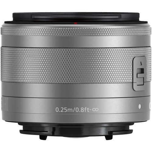 (Open Box) Canon EF-M 15-45mm f/3.5-6.3 IS STM Zoom Lens – Silver