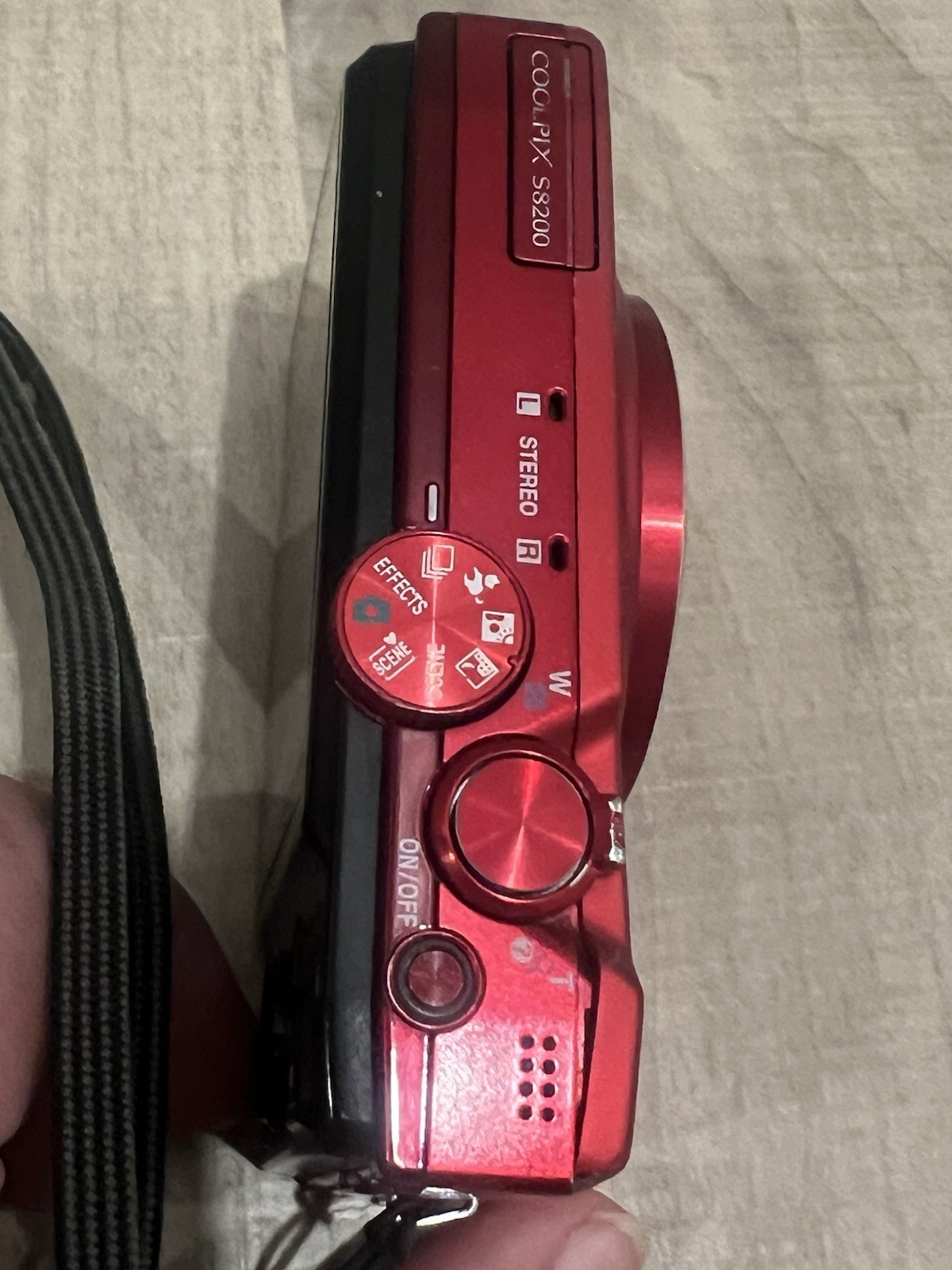 Nikon Coolpix S8200 16.1MP Compact Red Camera – 14x Optical Zoom 1080p HD Video