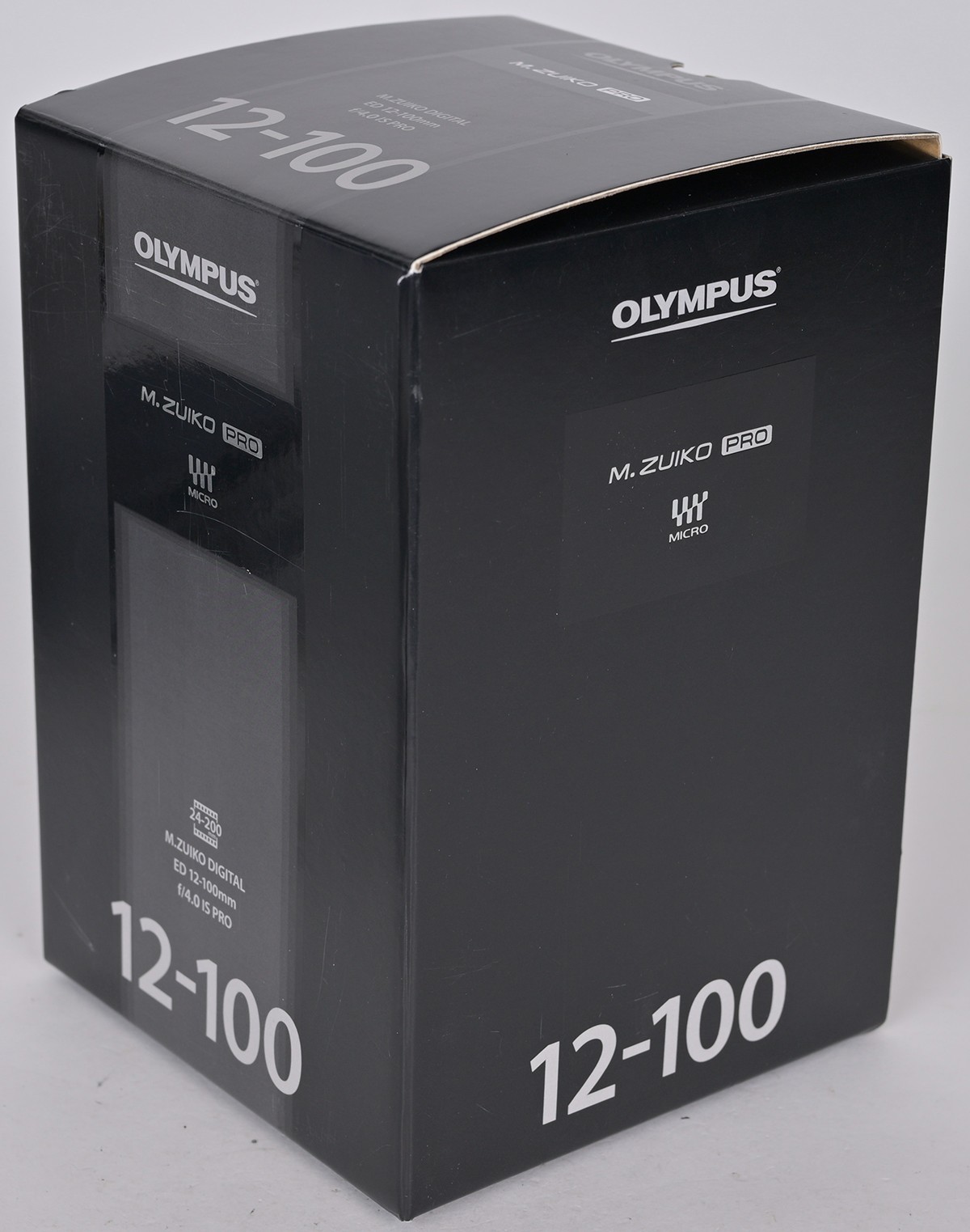 EX++ Boxed Olympus MFT Micro 4/3 M.Zuiko IS Pro 12-100mm f4 Super Zoom Stabilize