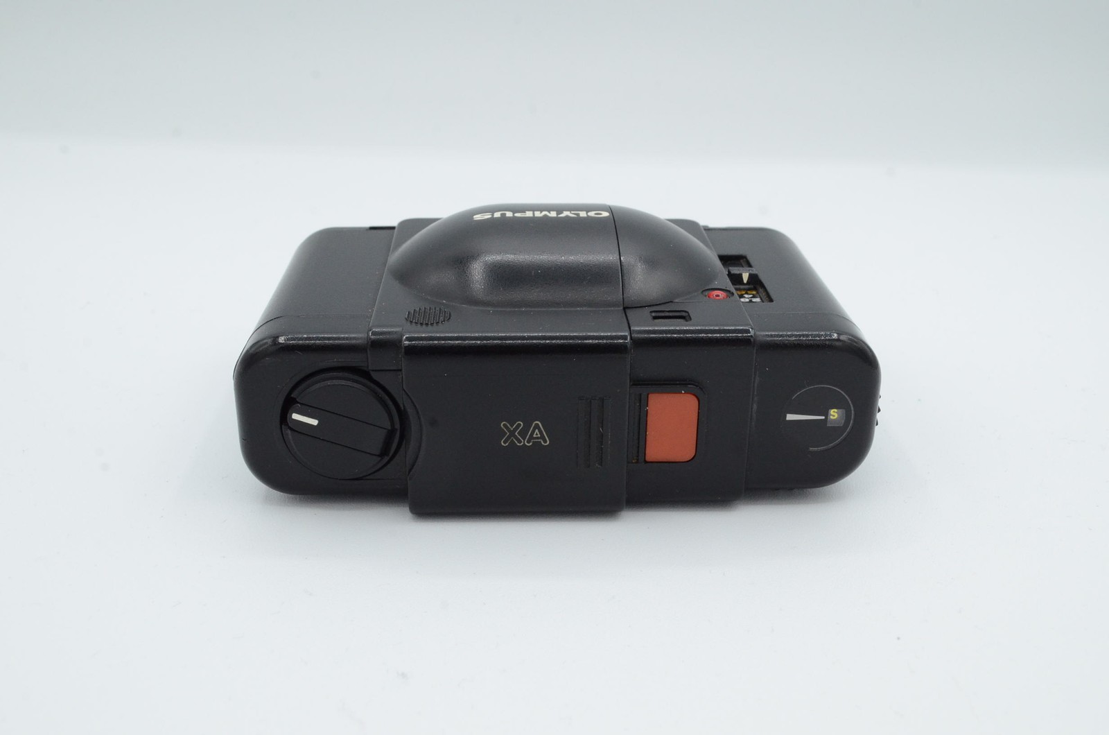 Olympus XA 35mm Film Compact Camera, Black, with 35mm F/2.8 F. Zuiko Lens