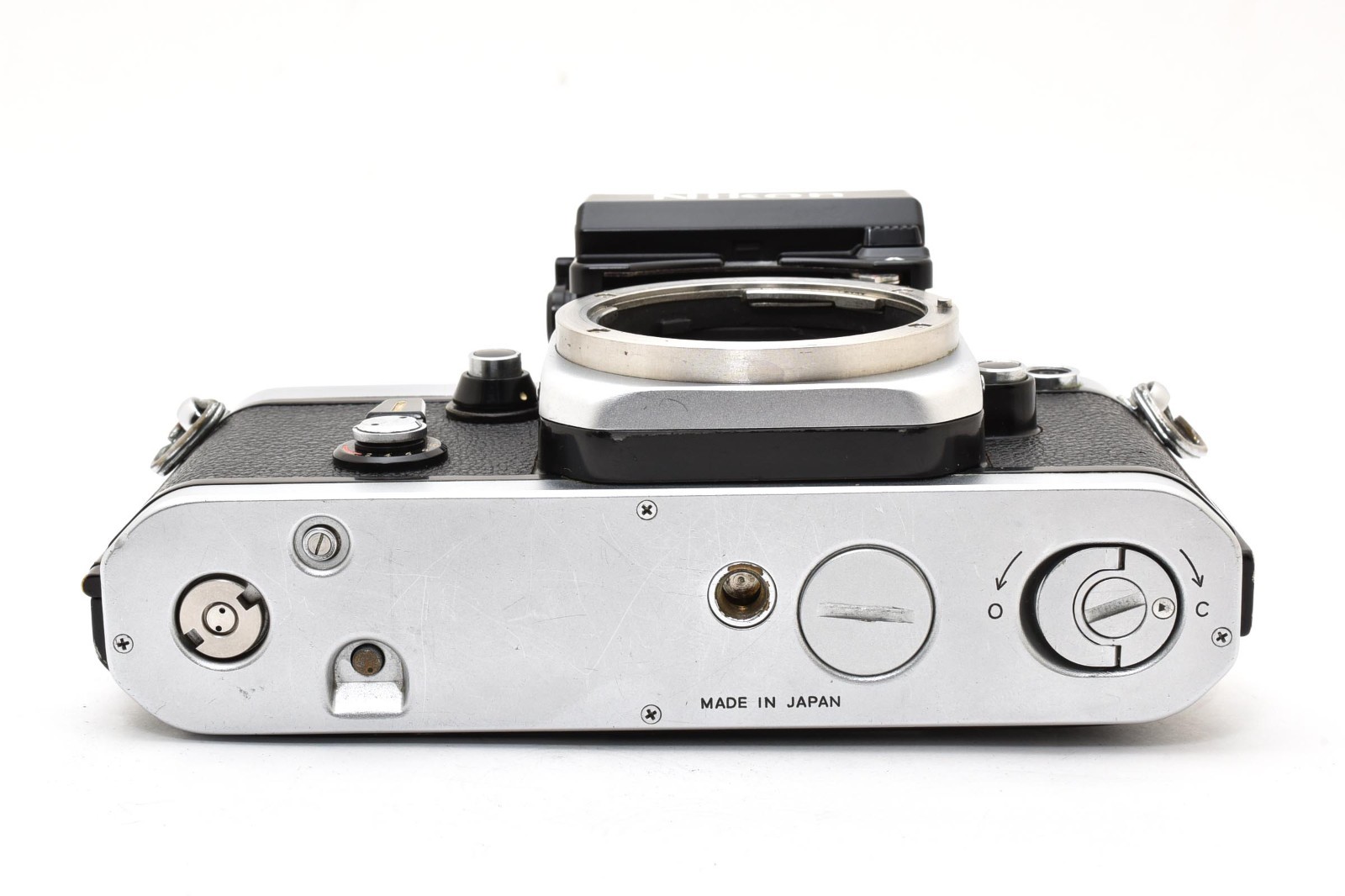 [ Excellent+5 ] Nikon F2 Photomic A DP-11 Silver 35mm SLR Film Camera From Japan